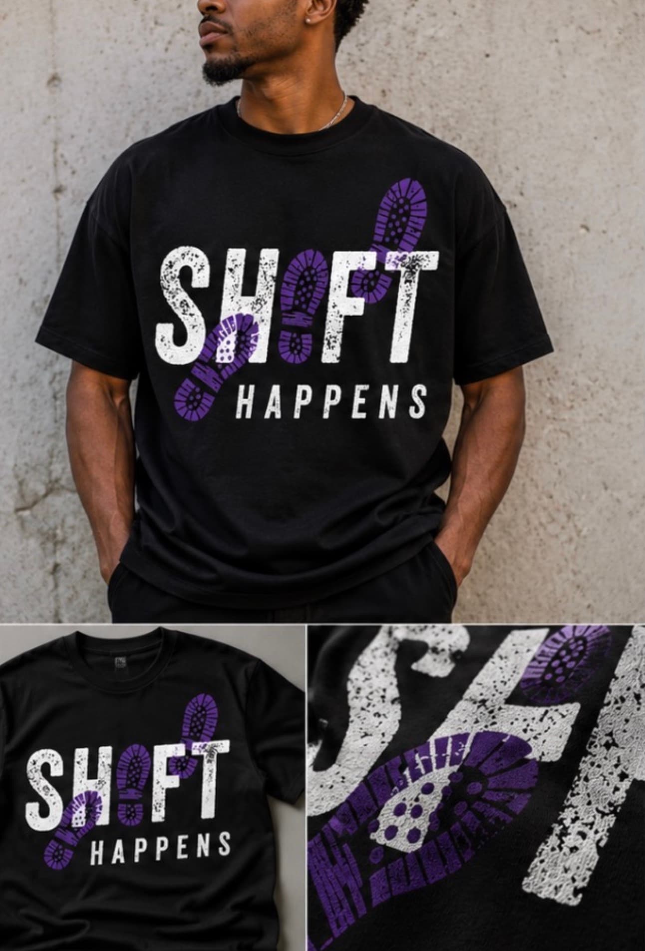 Shift Happens Streetwear Tee